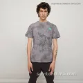 MENS CASUAL TIE DYE PRINTED CRY NACK T-shirt